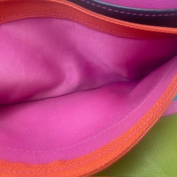 PRYM RFID Leather Trifold Wallet Multicolor Pockets Wallet - Picture 9 of 10